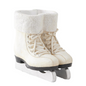 Resin Paid of Ice Skates w/ Glitter - 7"