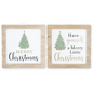 Wood Slate Christmas Signs