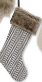 Assorted Stockings w/ Faux Fur Trim