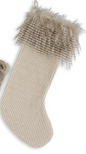 Assorted Stockings w/ Faux Fur Trim