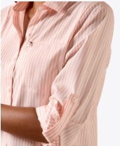 Women's Ariat VentTEK Shirt - Peach Stripe