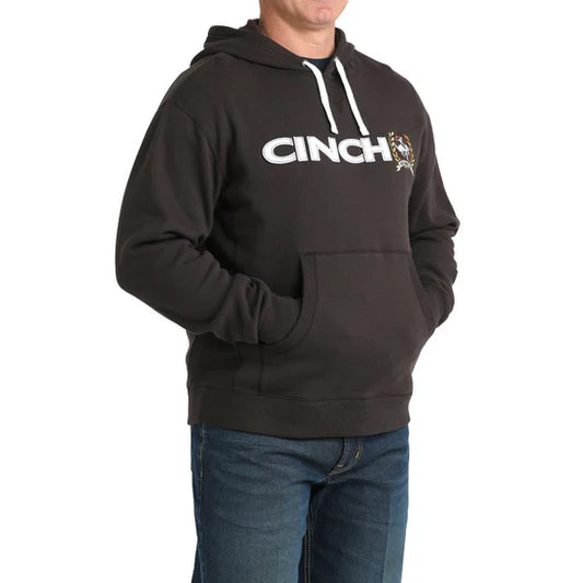 Men's Cinch Brown Logo Hoodie