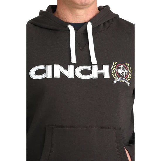 Men's Cinch Brown Logo Hoodie