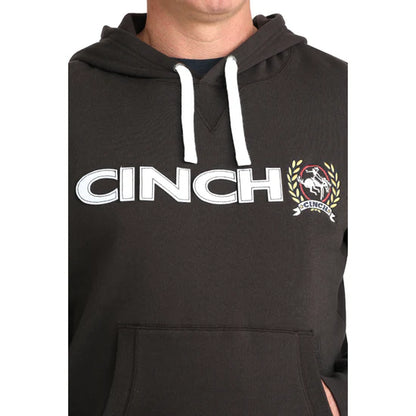 Men's Cinch Brown Logo Hoodie