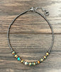Round Gemstone Necklace
