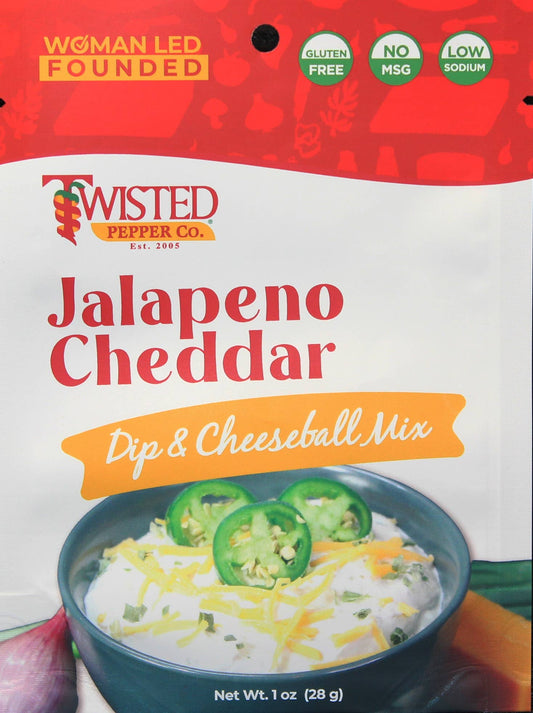 Jalapeno Cheddar Dip or Cheeseball Mix