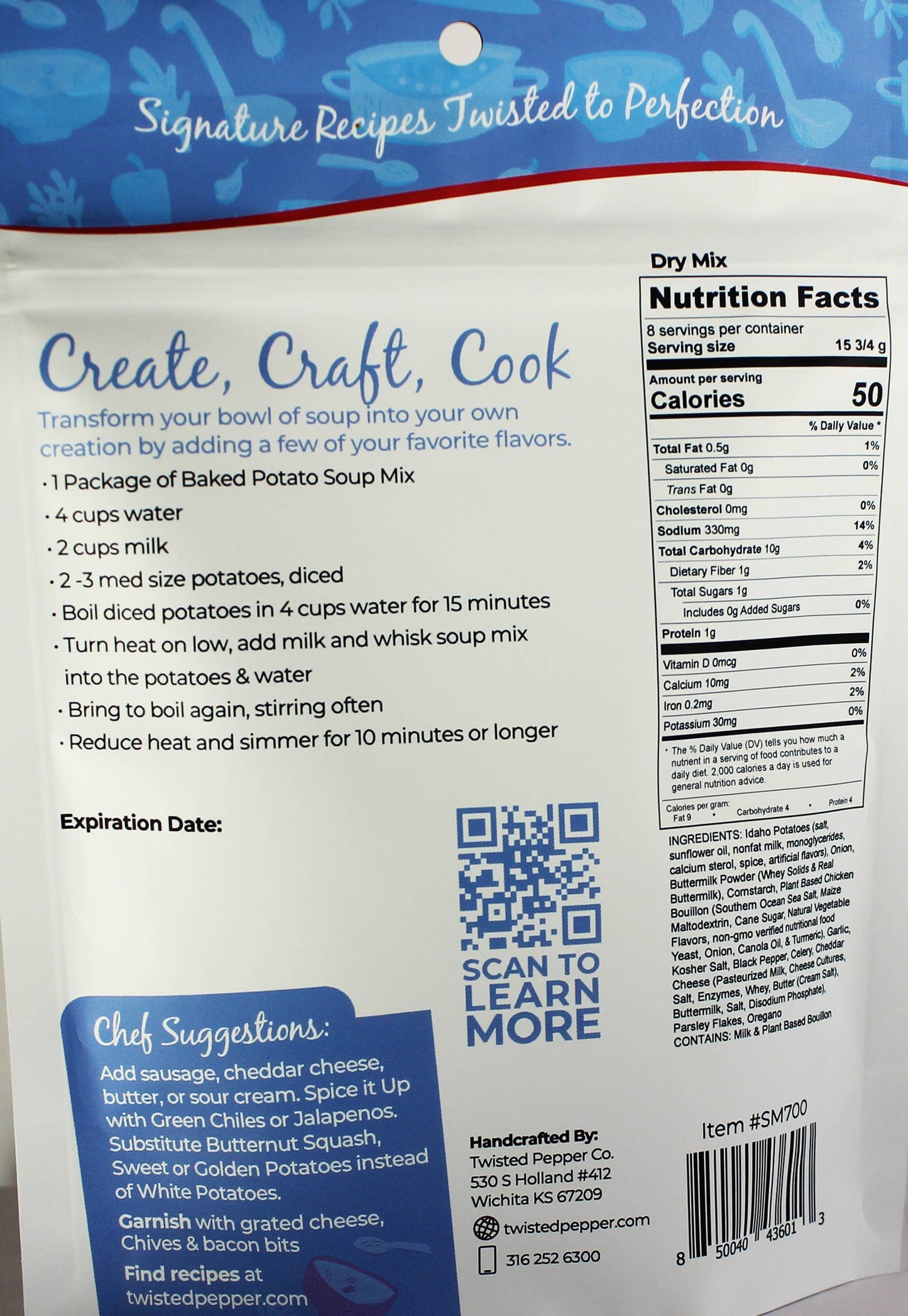 Baked Potato Soup Mix