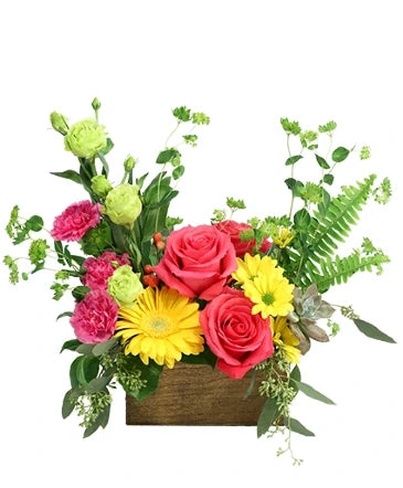 A custom flower arrangement