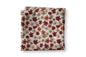 Fall Rust Red Wildflower Kitchen Waffle Towel