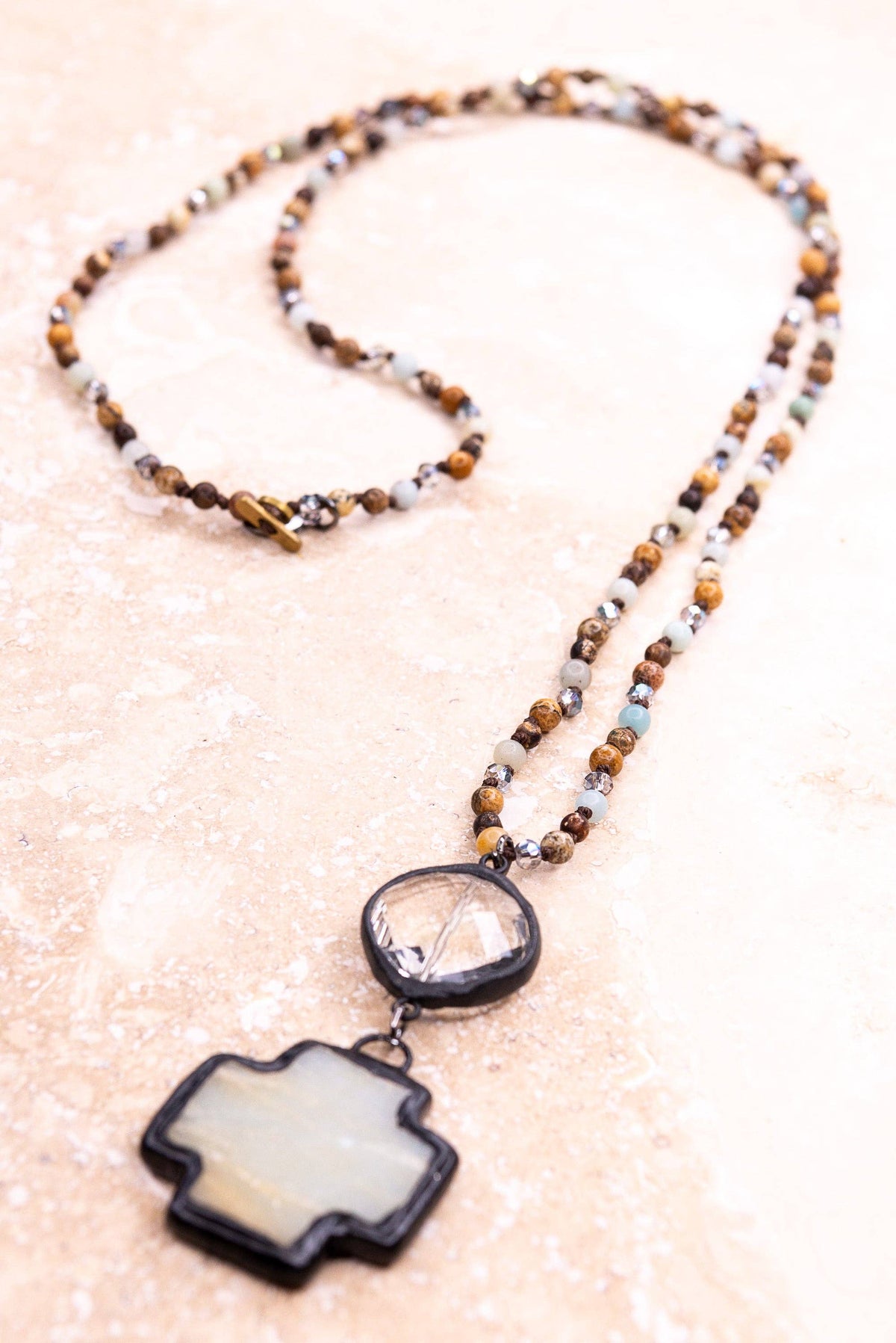McCall Necklace in Amazonite