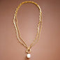 18K Gold Stainless Steel Chain Necklace
