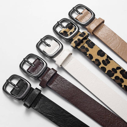 Women's Square Buckle Belt