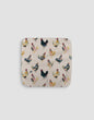 Pastel Chickens Dishcloth