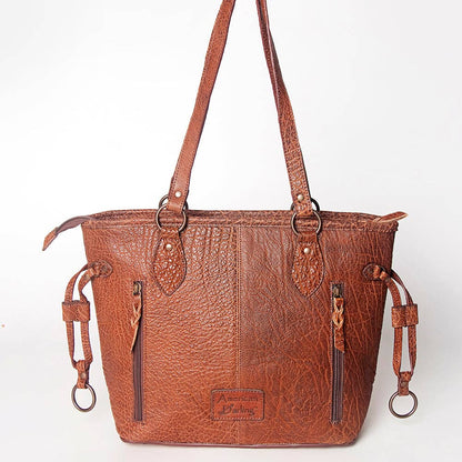 Leopard Hair-On Genuine Leather Women Tote