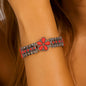 Red Squash Blossom Bracelet