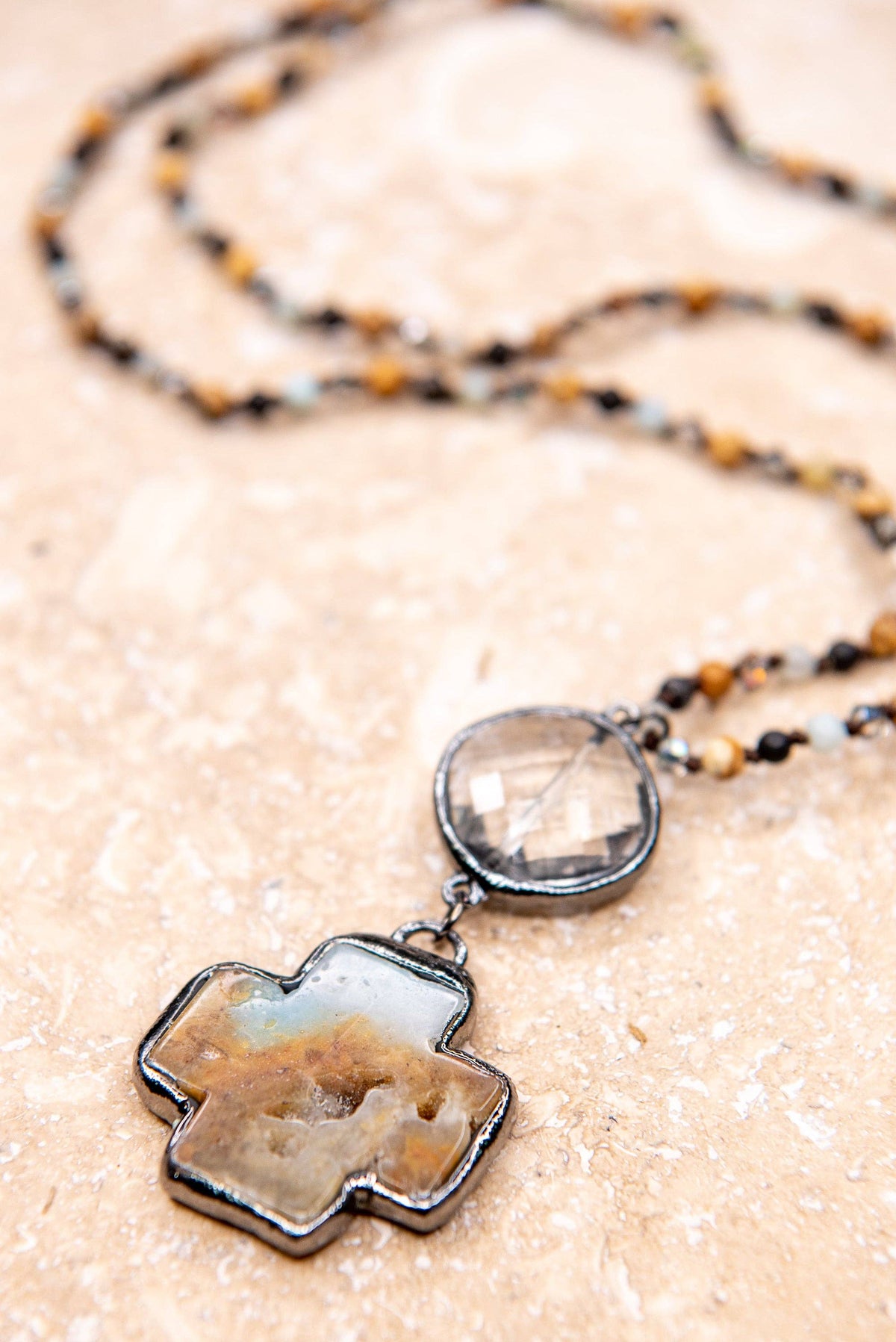 McCall Necklace in Amazonite