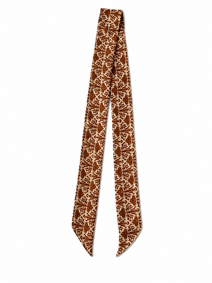 Western Desert Dunes Silk Twilly