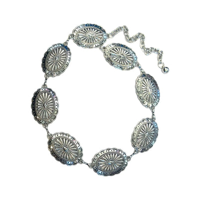 Shea Baby Oval Concho Belt