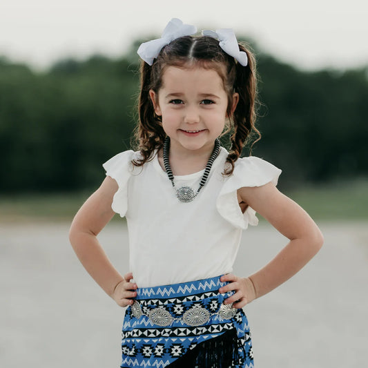 Shea Baby Oval Concho Belt