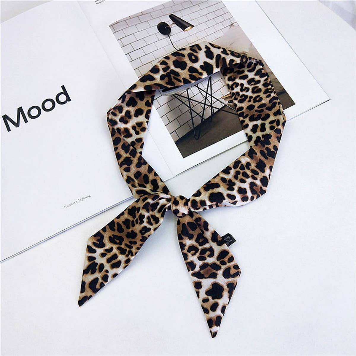Leopard Print Scarf