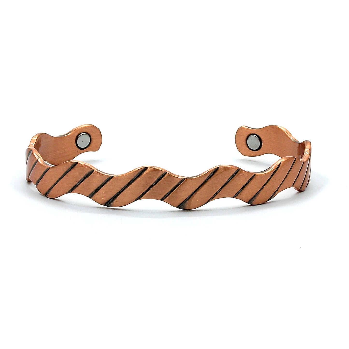 Wavy Copper Bracelet