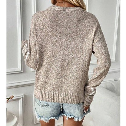 Women's Star Pattern Pullover Sweater