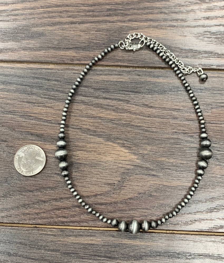 Navajo Clustered Bead Necklace