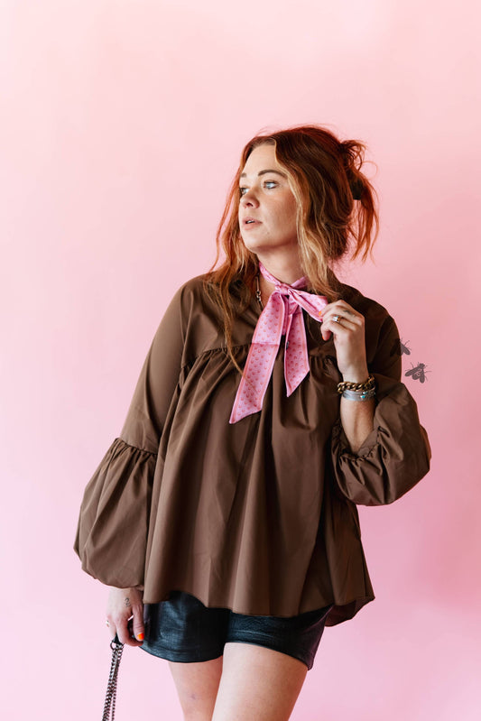 Women's 2FlyCo The Brazos Top - Mocha