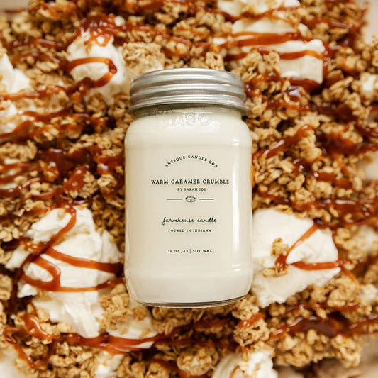 Warm Caramel Crumble - Soy Candle