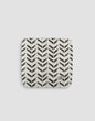 Black White Chevrons Dishcloth