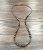 40" Copper Western Bead Necklace