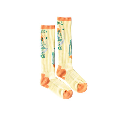 Lucky Chuck Performance Boot Socks-Desert Spirit Cowgirl