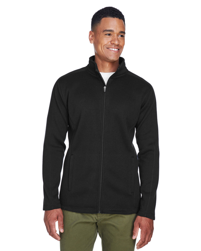 Men's Devon & Jones Bristol Full-Zip Sweater Fleece Jacket