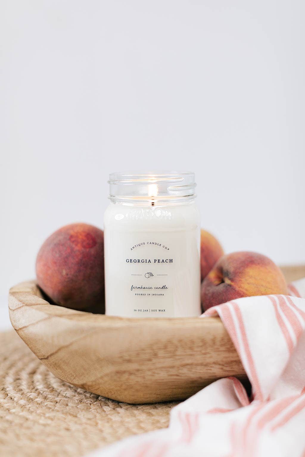 Georgia Peach - Soy Wax Candle