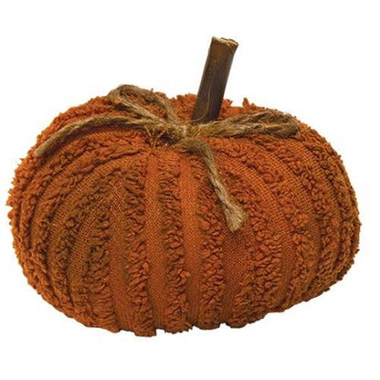 Mini Chenille Pumpkin - Set of 2
