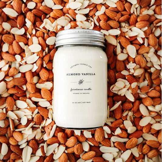 Almond Vanilla - Soy Candle