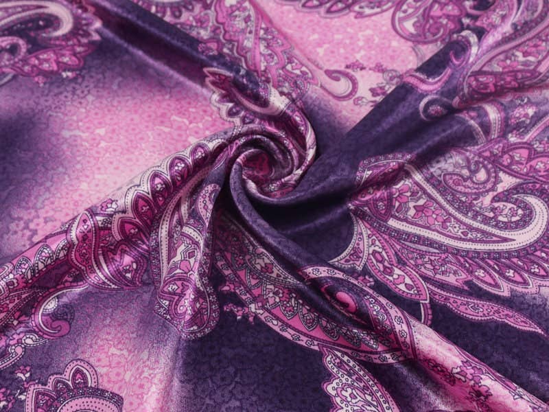 Wild Rag Purple and Pink Paisley New Cowboy Western Neck Scarf Bandanna by Double B Wild Rags