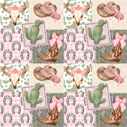 Shea Baby Pink & Green Camo Swaddle
