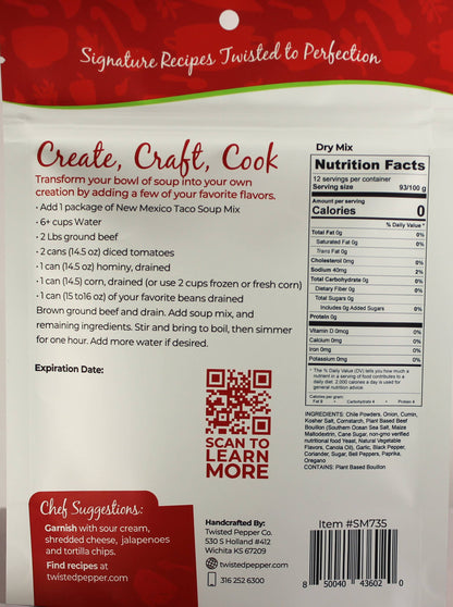 New Mexico Taco Soup Mix