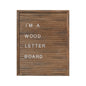 16x20 Wood Letter Board
