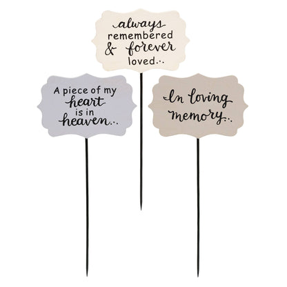 In Loving Memory Plant Stakes