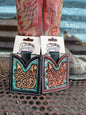 Leather Boot Wallet Cowgirl Rodeo Western Cowboy