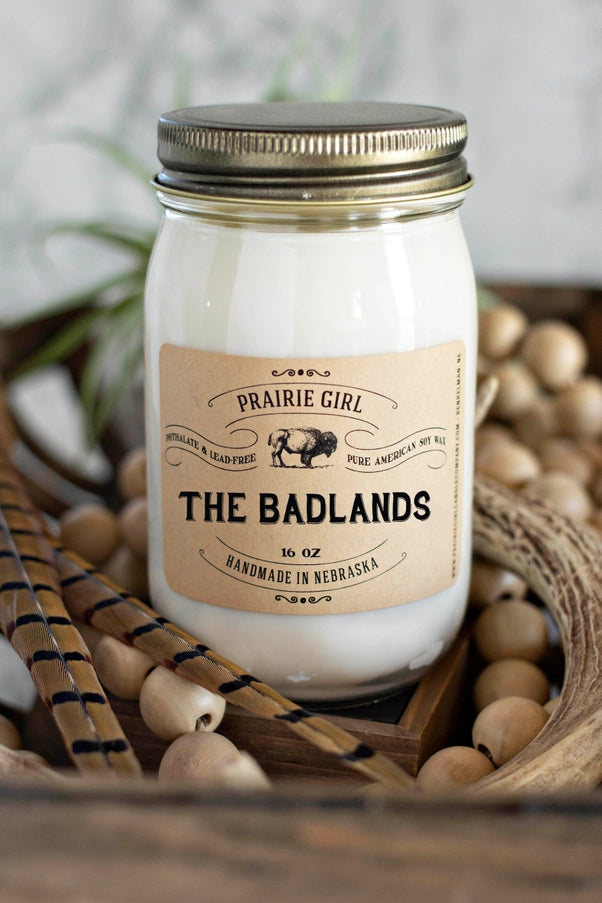 the Badlands Candle