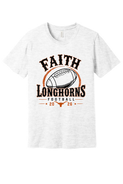 2026 Faith Longhorn Football Shirts