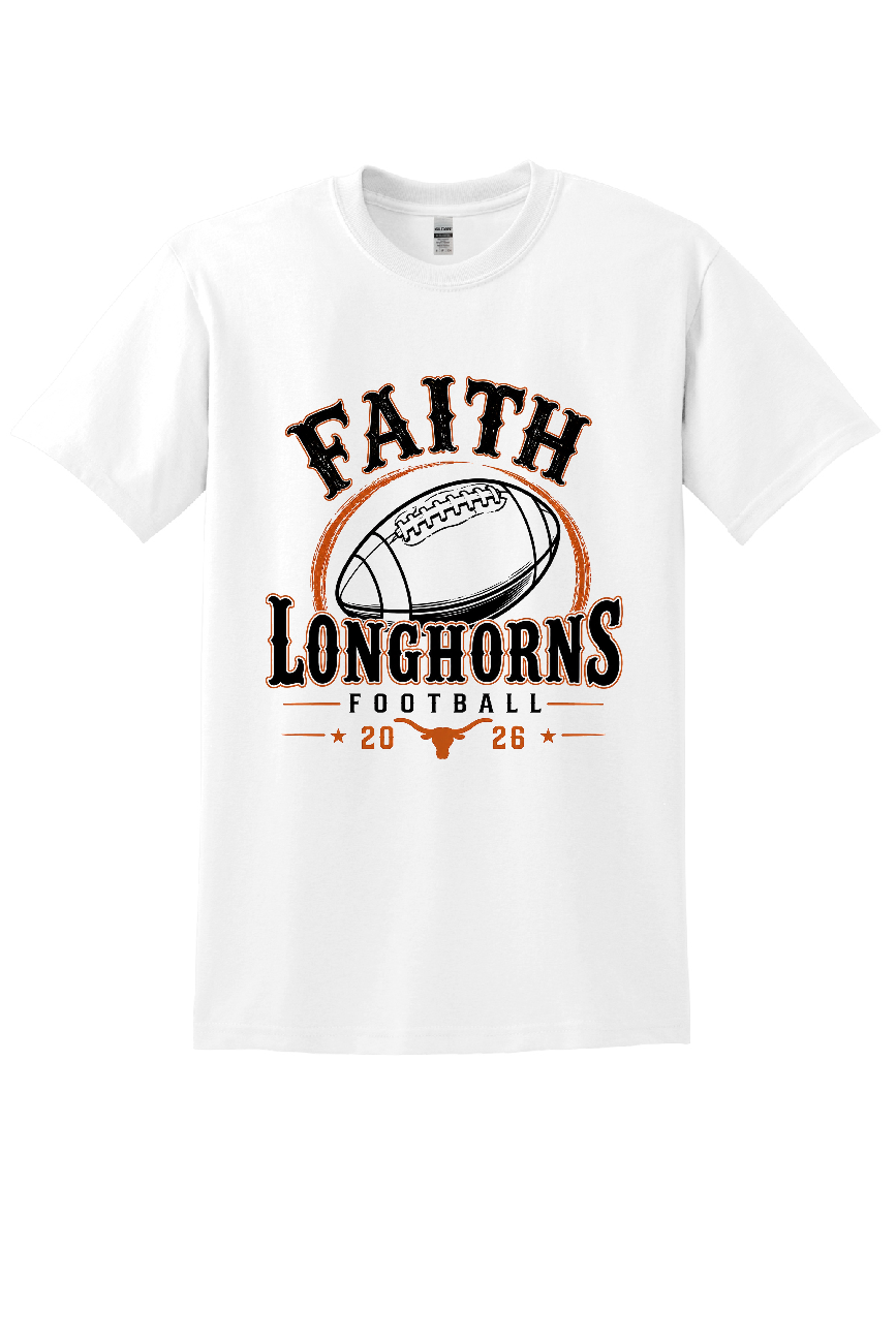 2026 Faith Longhorn Football Shirts