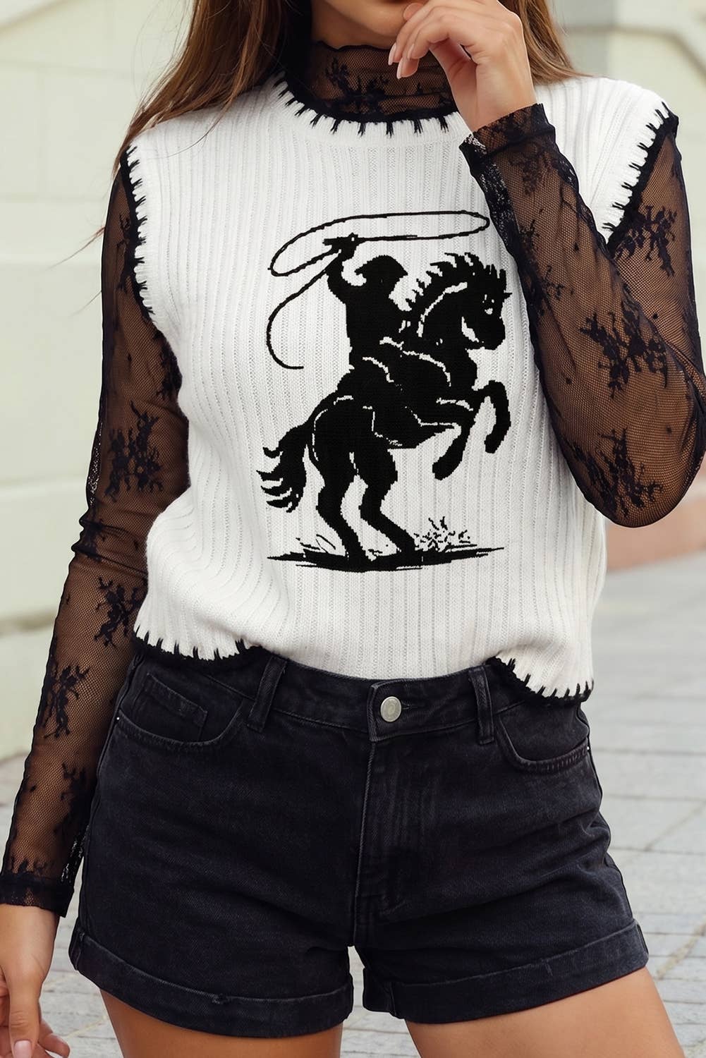 Women's Rodeo Cowboy Sweater Vest