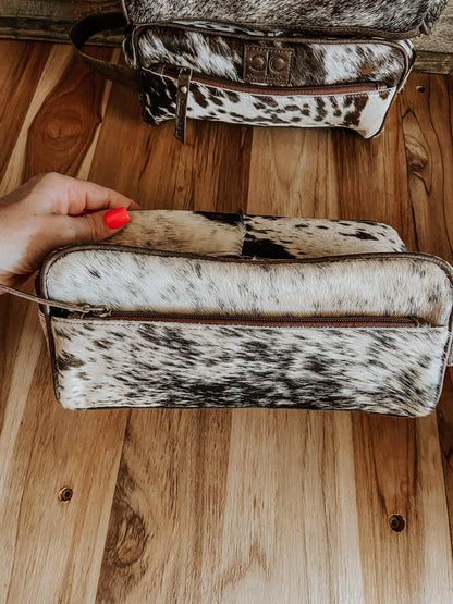 Cowhide Toiletry Bag