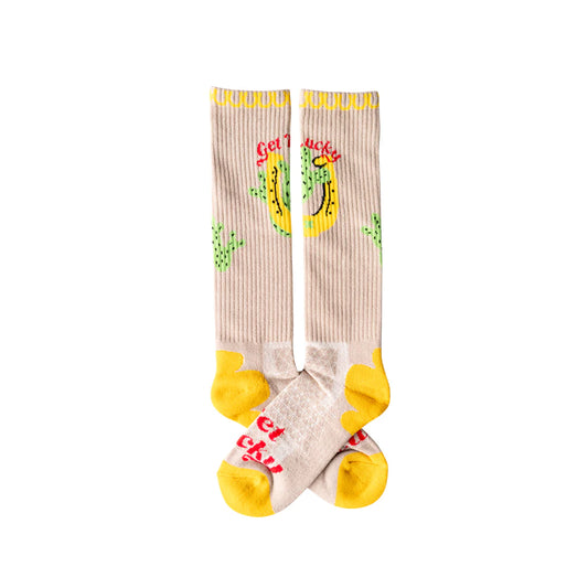 Lucky Chuck Performance Boot Socks-Get Lucky Tan