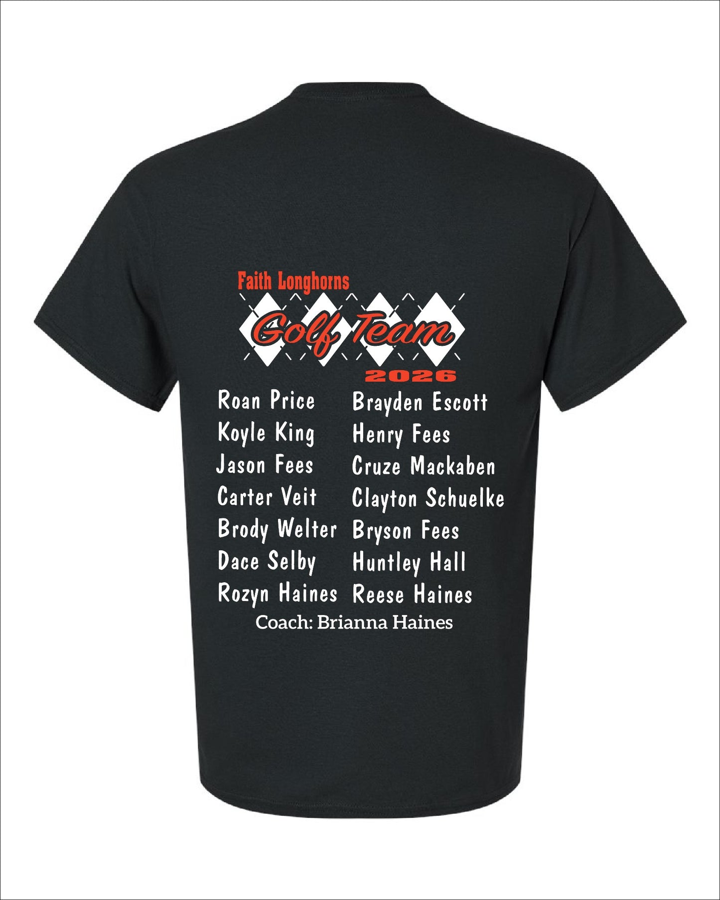 2026 Faith Longhorns Golf