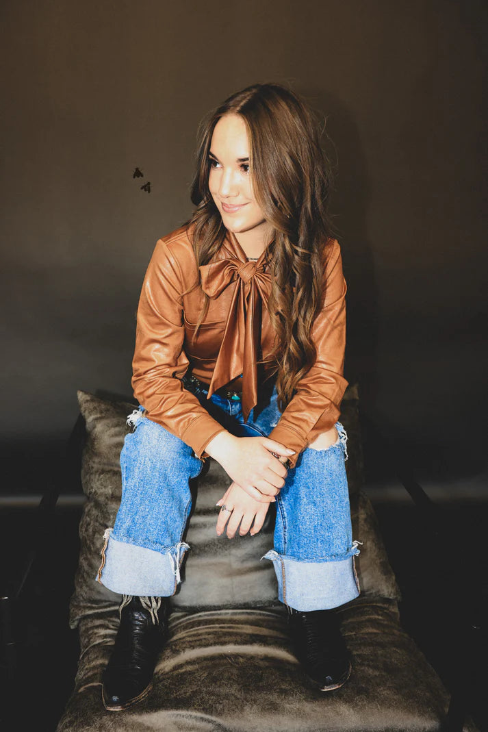 Women's 2 Fly Co Leather Outlaw *Saddle